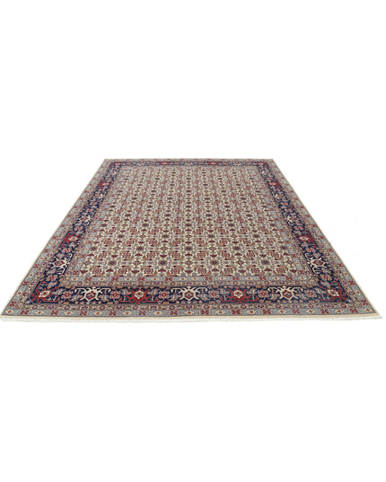 Heritage 8' 0" X 10' 1" Hand Knotted Wool Rug 8' 0" X 10' 1" (244 X 307) / Ivory / Wool