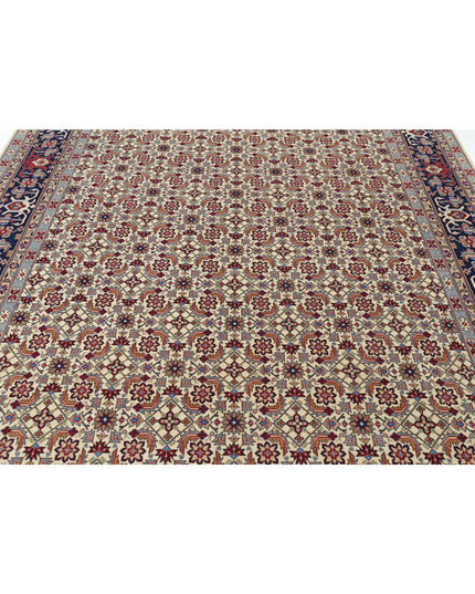 Heritage 8' 0" X 10' 1" Hand Knotted Wool Rug 8' 0" X 10' 1" (244 X 307) / Ivory / Wool