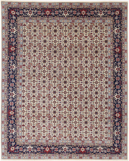 Heritage 8' 0" X 10' 1" Hand Knotted Wool Rug 8' 0" X 10' 1" (244 X 307) / Ivory / Wool