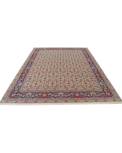 Heritage 7' 11" X 10' 0" Hand Knotted Wool Rug 7' 11" X 10' 0" (241 X 305) / Ivory / Wool