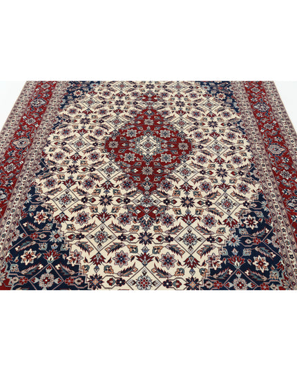 Heritage 7' 0" X 10' 0" Hand Knotted Wool Rug 7' 0" X 10' 0" (213 X 305) / Ivory / Wool