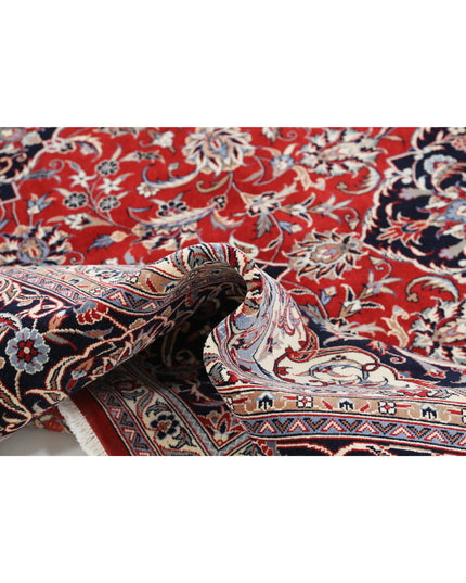 Heritage 7' 10" X 11' 3" Hand Knotted Wool Rug 7' 10" X 11' 3" (239 X 343) / Red / Wool