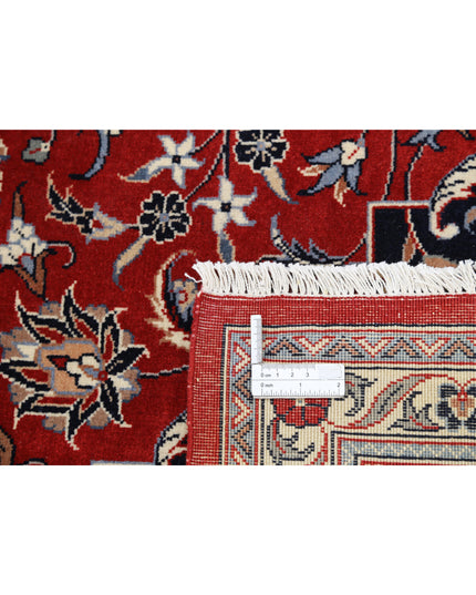 Heritage 7' 10" X 11' 3" Hand Knotted Wool Rug 7' 10" X 11' 3" (239 X 343) / Red / Wool