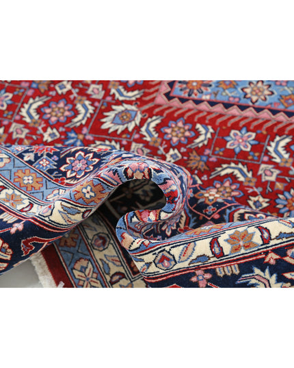 Heritage 7' 11" X 10' 0" Hand Knotted Wool Rug 7' 11" X 10' 0" (241 X 305) / Rust / Wool