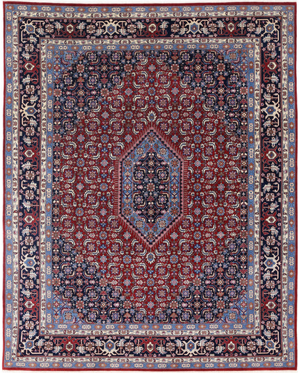 Heritage 7' 11" X 10' 0" Hand Knotted Wool Rug 7' 11" X 10' 0" (241 X 305) / Rust / Wool