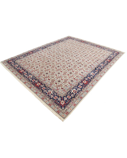 Heritage 8' 0" X 10' 0" Hand Knotted Wool Rug 8' 0" X 10' 0" (244 X 305) / Ivory / Wool