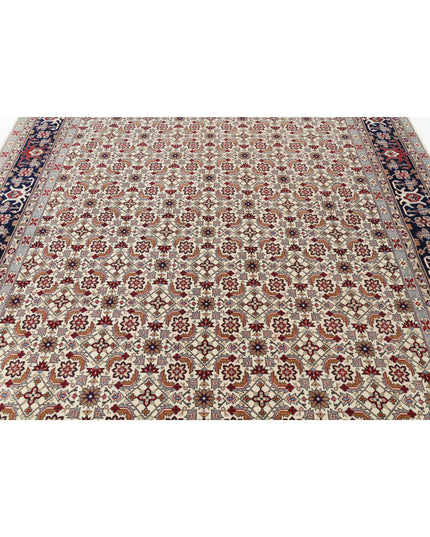 Heritage 8' 0" X 10' 0" Hand Knotted Wool Rug 8' 0" X 10' 0" (244 X 305) / Ivory / Wool