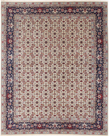 Heritage 8' 0" X 10' 0" Hand Knotted Wool Rug 8' 0" X 10' 0" (244 X 305) / Ivory / Wool