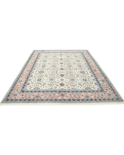 Heritage 8' 0" X 9' 9" Hand Knotted Wool Rug 8' 0" X 9' 9" (244 X 297) / Ivory / Wool