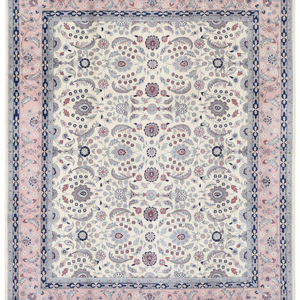 Heritage 8' 0" X 9' 9" Hand Knotted Wool Rug 8' 0" X 9' 9" (244 X 297) / Ivory / Wool