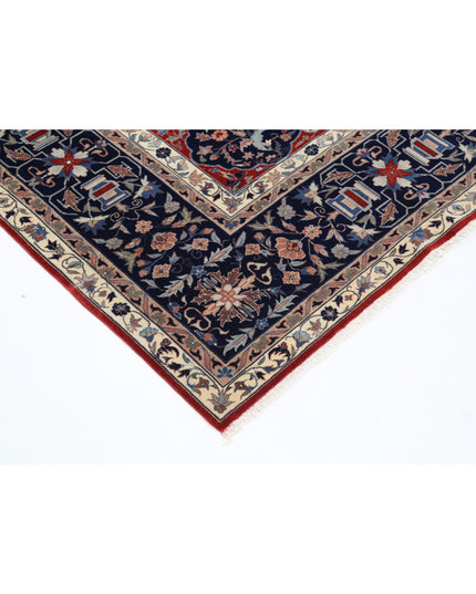 Heritage 7' 10" X 9' 9" Hand Knotted Wool Rug 7' 10" X 9' 9" (239 X 297) / Red / Wool