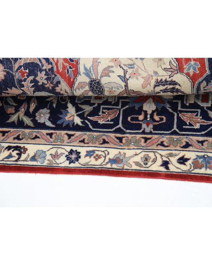 Heritage 7' 10" X 9' 9" Hand Knotted Wool Rug 7' 10" X 9' 9" (239 X 297) / Red / Wool