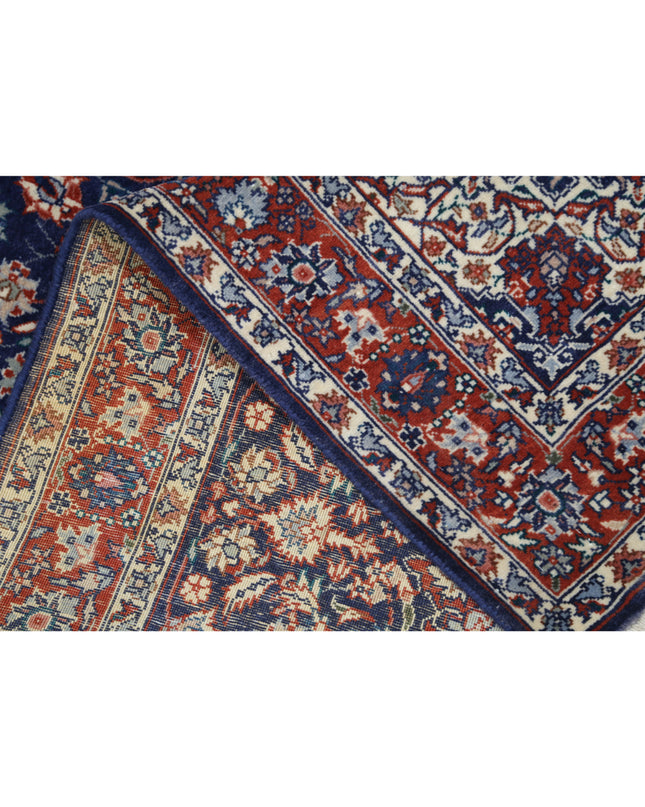 Heritage 2' 8" X 13' 4" Hand Knotted Wool Rug 2' 8" X 13' 4" (81 X 406) / Blue / Wool
