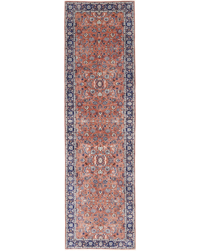 Heritage 2' 8" X 10' 0" Hand Knotted Wool Rug 2' 8" X 10' 0" (81 X 305) / Brown / Wool