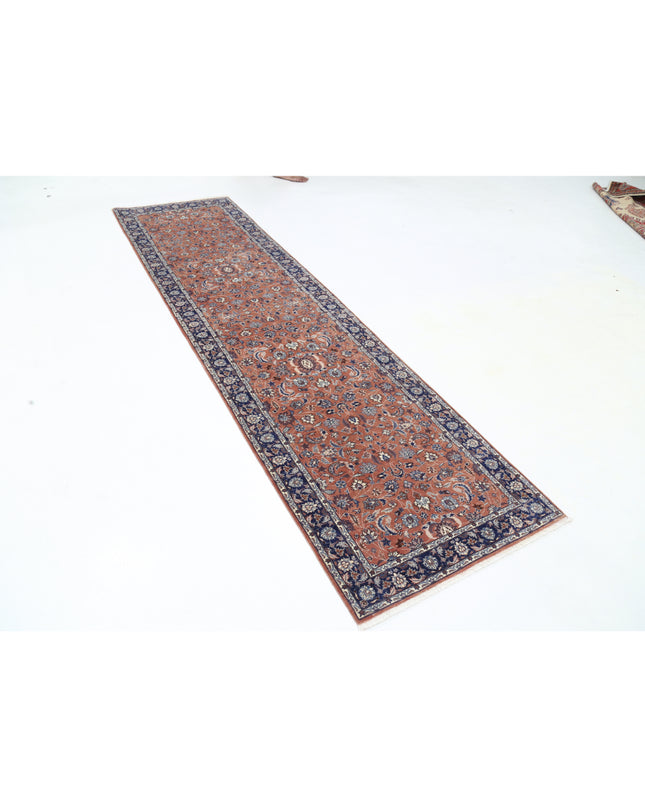 Heritage 2' 8" X 10' 0" Hand Knotted Wool Rug 2' 8" X 10' 0" (81 X 305) / Brown / Wool