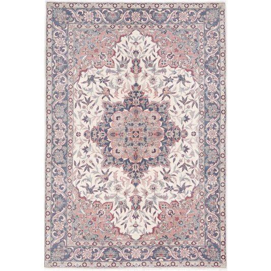 Heritage 3' 11" X 5' 11" Wool Hand-Knotted Rug 3' 11" X 5' 11" (119 X 180) / Ivory / Grey