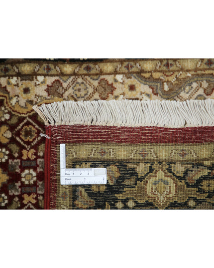 Heritage 2' 7" X 20' 3" Hand Knotted Wool & Silk Rug 2' 7" X 20' 3" (79 X 617) / Red / Wool & Silk