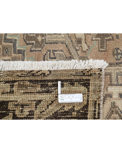 Heriz 9' 4" X 12' 8" Hand Knotted Wool Rug 9' 4" X 12' 8" (284 X 386) / Taupe / Wool