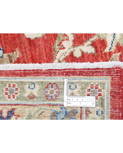 Heriz 9' 11" X 13' 11" Hand Knotted Wool Rug 9' 11" X 13' 11" (302 X 424) / Red / Wool