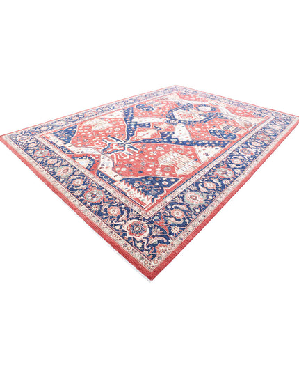 Heriz 10' 0" X 13' 0" Hand Knotted Wool Rug 10' 0" X 13' 0" (305 X 396) / Red / Wool