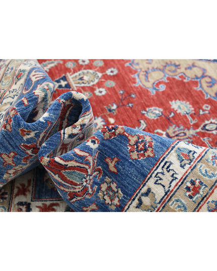 Heriz 14' 2" X 15' 2" Hand Knotted Wool Rug 14' 2" X 15' 2" (432 X 462) / Red / Wool