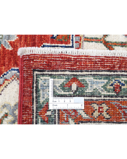 Heriz 7' 11" X 9' 9" Hand Knotted Wool Rug 7' 11" X 9' 9" (241 X 297) / Purple / Wool