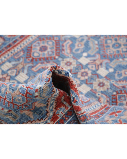 Heriz 3' 8" X 6' 2" Hand Knotted Wool Rug 3' 8" X 6' 2" (112 X 188) / Red / Wool