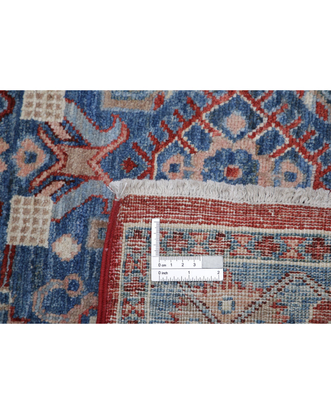 Heriz 3' 8" X 6' 2" Hand Knotted Wool Rug 3' 8" X 6' 2" (112 X 188) / Red / Wool