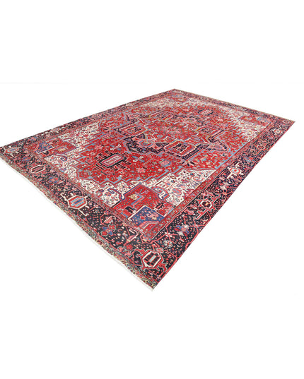 Heriz 8' 9" X 13' 3" Hand Knotted Wool Rug 8' 9" X 13' 3" (267 X 404) / Red / Wool