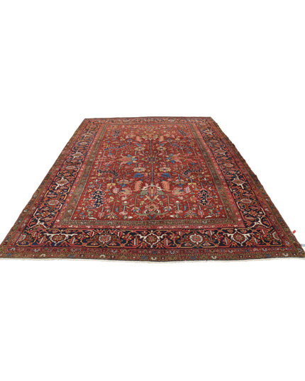 Heriz 8' 4" X 11' 2" Hand Knotted Wool Rug 8' 4" X 11' 2" (254 X 340) / Rust / Wool