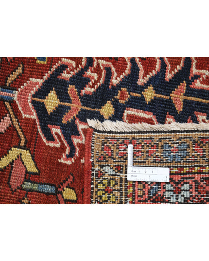 Heriz 8' 4" X 11' 2" Hand Knotted Wool Rug 8' 4" X 11' 2" (254 X 340) / Rust / Wool