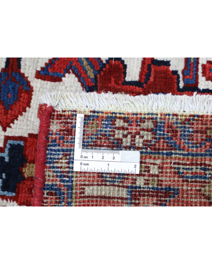 Heriz 8' 10" X 10' 11" Hand Knotted Wool Rug 8' 10" X 10' 11" (269 X 333) / Blue / Wool