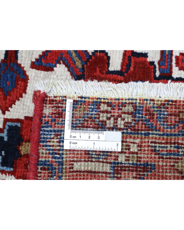 Heriz 8' 10" X 10' 11" Hand Knotted Wool Rug 8' 10" X 10' 11" (269 X 333) / Blue / Wool