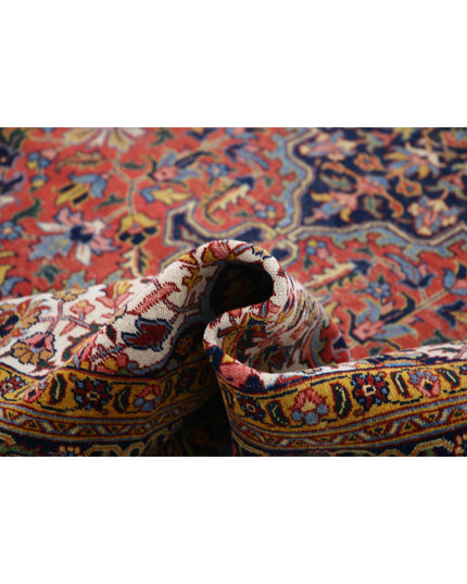 Heriz 8' 2" X 11' 8" Hand Knotted Wool Rug 8' 2" X 11' 8" (249 X 356) / Rust / Wool