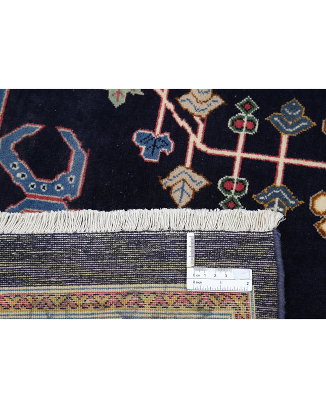 Heriz 9' 11" X 14' 6" Hand Knotted Wool Rug 9' 11" X 14' 6" (302 X 442) / Blue / Wool