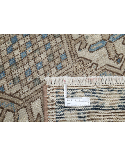 Heriz 3' 0" X 4' 5" Hand Knotted Wool Rug 3' 0" X 4' 5" (91 X 135) / Ivory / Wool