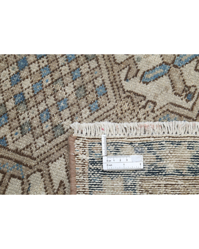 Heriz 3' 0" X 4' 5" Hand Knotted Wool Rug 3' 0" X 4' 5" (91 X 135) / Ivory / Wool