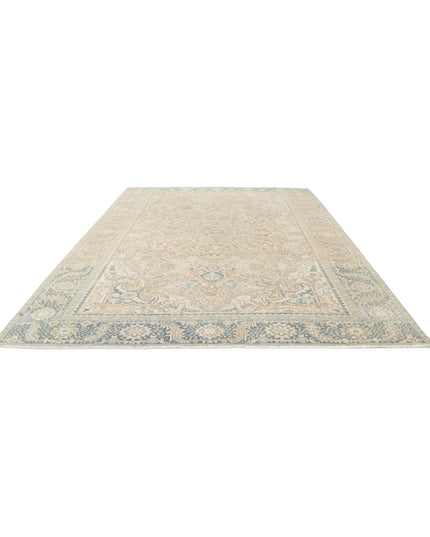 Heriz 9' 10" X 12' 5" Hand Knotted Wool Rug 9' 10" X 12' 5" (300 X 379) / Taupe / Wool