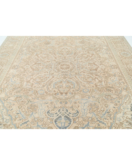 Heriz 9' 10" X 12' 5" Hand Knotted Wool Rug 9' 10" X 12' 5" (300 X 379) / Taupe / Wool