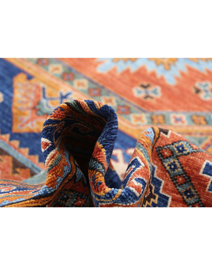 Humna 8' 5" X 10' 1" Hand Knotted Wool Rug 8' 5" X 10' 1" (257 X 307) / Rust / Wool