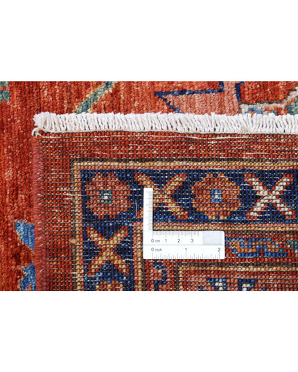 Humna 8' 4" X 10' 0" Hand Knotted Wool Rug 8' 4" X 10' 0" (254 X 305) / Red / Wool