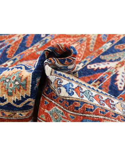 Humna 7' 10" X 9' 9" Hand Knotted Wool Rug 7' 10" X 9' 9" (239 X 297) / Multi / Wool