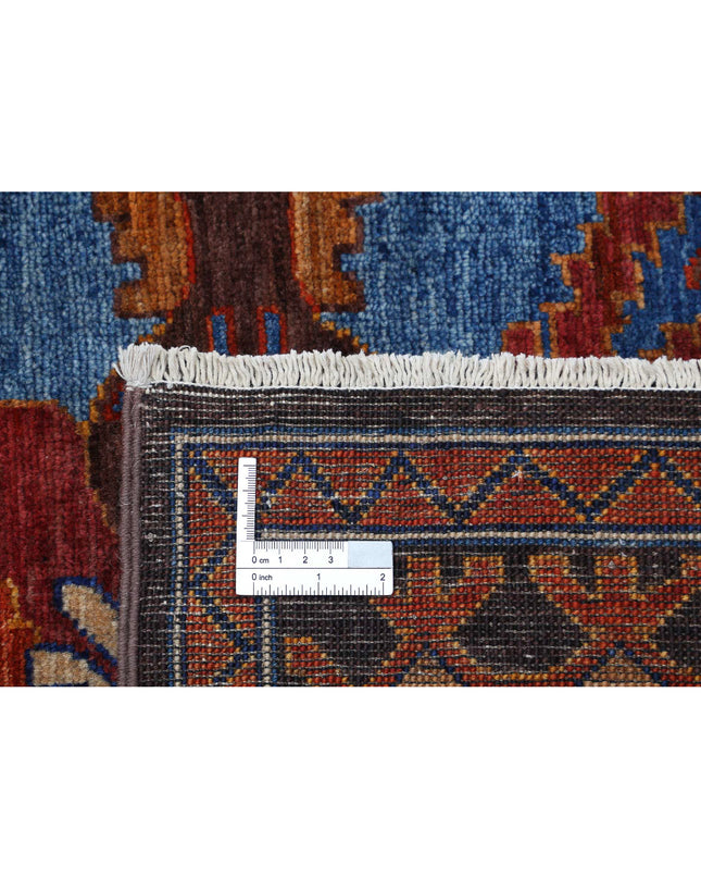 Humna 8' 1" X 9' 9" Hand Knotted Wool Rug 8' 1" X 9' 9" (246 X 297) / Brown / Wool