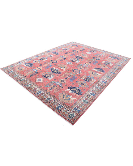 Humna 7' 9" X 10' 0" Hand Knotted Wool Rug 7' 9" X 10' 0" (236 X 305) / Rust / Wool