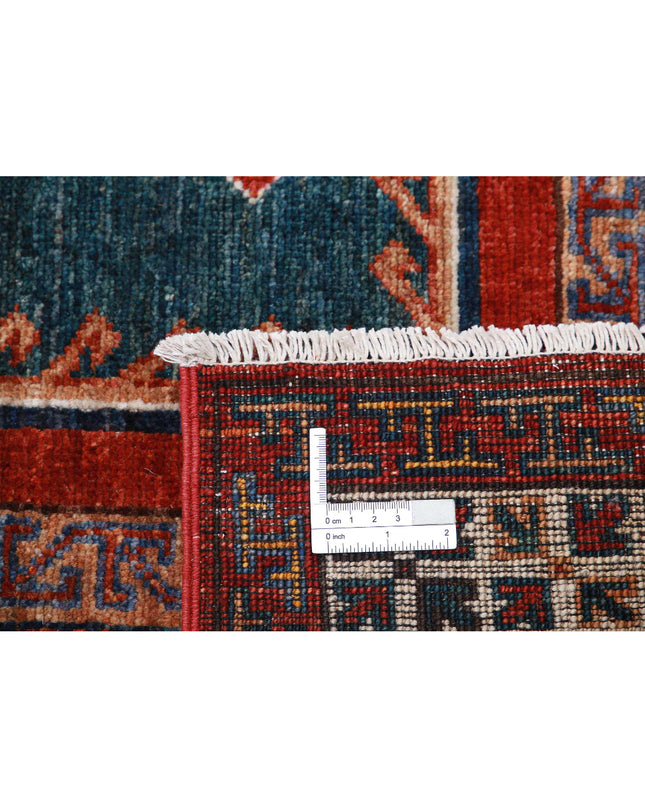 Humna 8' 2" X 10' 8" Hand Knotted Wool Rug 8' 2" X 10' 8" (249 X 325) / Green / Wool