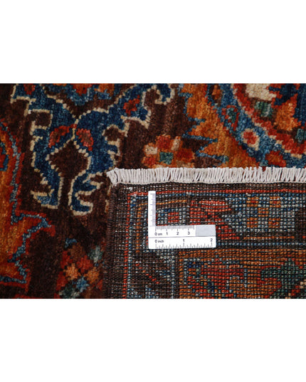 Humna 4' 0" X 5' 9" Hand Knotted Wool Rug 4' 0" X 5' 9" (122 X 175) / Taupe / Wool