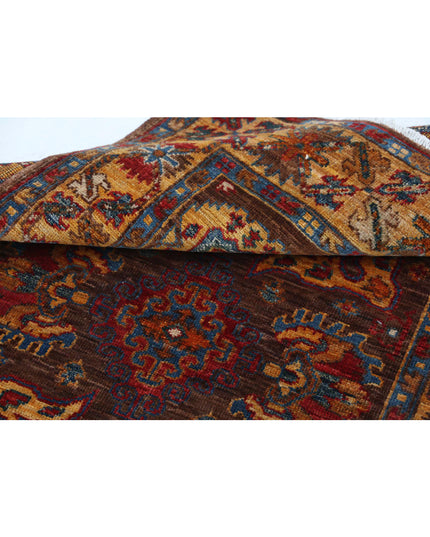 Humna 2' 11" X 4' 9" Hand Knotted Wool Rug 2' 11" X 4' 9" (89 X 145) / Taupe / Wool