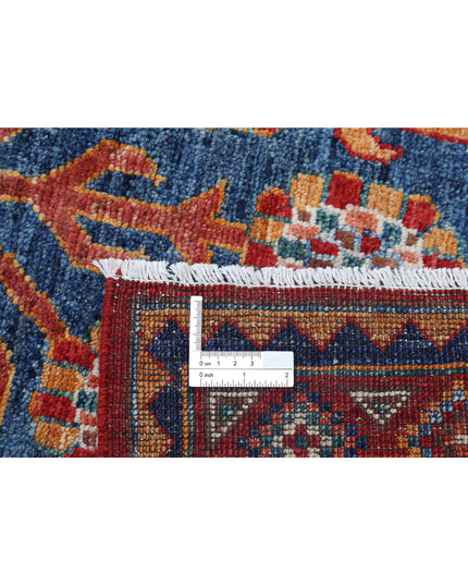 Humna 2' 10" X 7' 5" Hand Knotted Wool Rug 2' 10" X 7' 5" (86 X 226) / Red / Wool