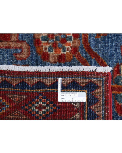 Humna 2' 11" X 5' 9" Hand Knotted Wool Rug 2' 11" X 5' 9" (89 X 175) / Red / Wool