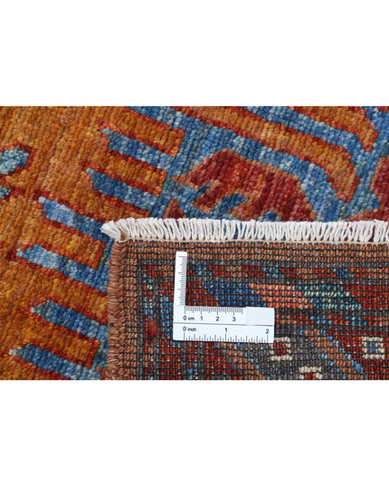 Humna 2' 7" X 5' 10" Hand Knotted Wool Rug 2' 7" X 5' 10" (79 X 178) / Gold / Wool